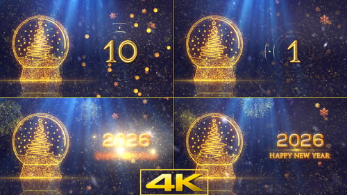 2026 Happy New Year Countdown V24