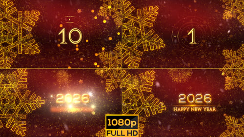 2026 Happy New Year Countdown V28