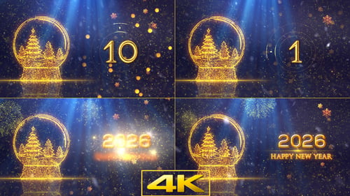 2026 Frohes Neues Jahr Countdown V33