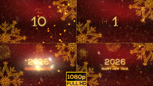 2026 Happy New Year Countdown V37