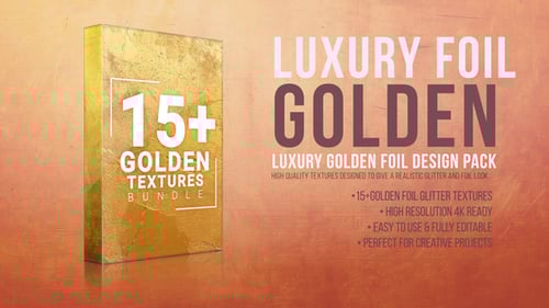 Luxury Golden Foil Glitter Textures Collection – Elegant Metallic Overlays Pack