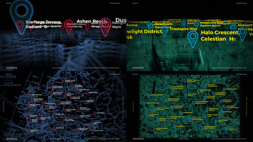 Map Markers Location - Map Points