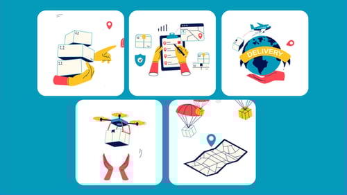 Good Delivery Icon Animation