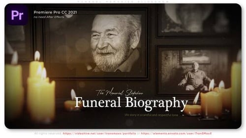 Funeral Memories - Adobe Premiere Slideshow