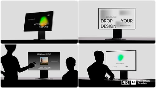 Office Display Mockup | After Effects Template