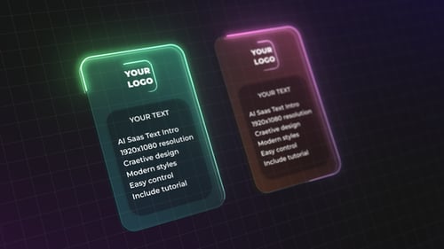 AI SaaS Text Intro | MOGRT