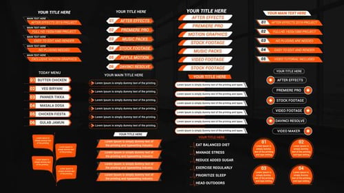 Text Lists Titles