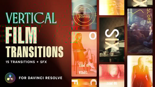 Vertical Film Transitions Pack