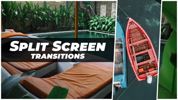 Split Screen Transitions, Elements ft. 3 split screen & 4 split screen ...