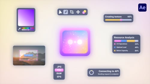 AI Generation Logo Reveal