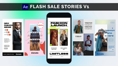 Fashion Sale Stories V1 - Marketing
