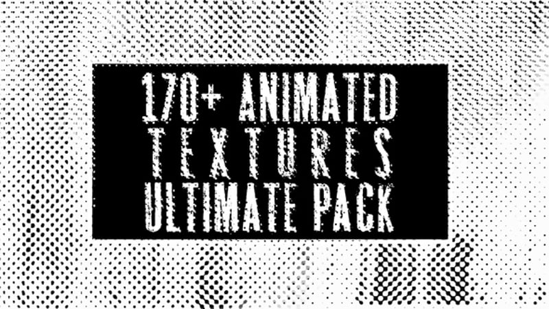 Dynamic Rough Texture Glitch Transition Pack, Transitions Motion ...