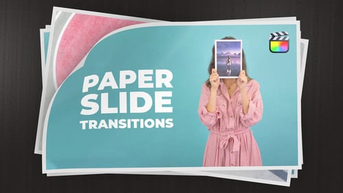 Paper Slide Transitions for Final Cut Pro