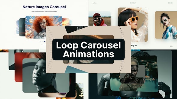 Loop Carousel Animation, Product Promo ft. photo carousel & loop ...