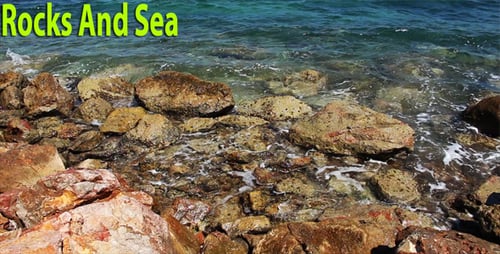 Rocks And Sea