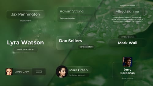 Modern Glass Lower Thirds