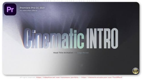 Head Title Intro - Adobe Premiere Logo Reveal