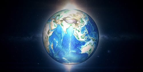 Earth Rotate Light