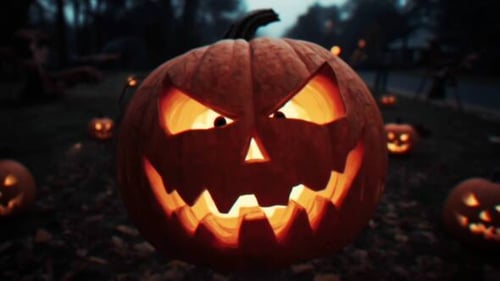Haunted Pumpkin Explosion