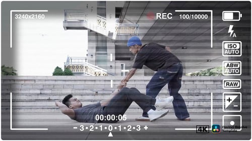 Camera Recording Overlay Pack | Davinci Resolve