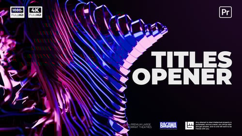 Dynamic Abstract Lines Cinematic Title Introduction