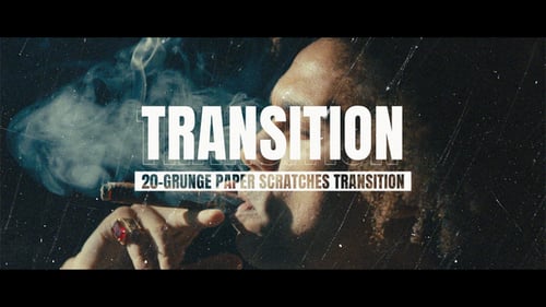 Grunge Paper Distressed Scratches Transitions