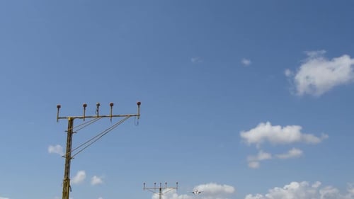 Passengers Airplane Passing