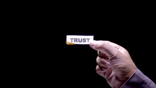 Burning "Trust" to Ashes in the Darkness