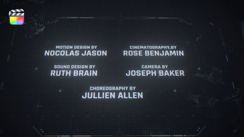 Digital Screen Credits