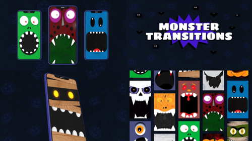 Halloween Monster Transitions