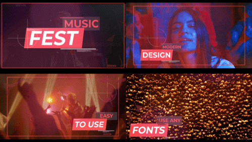 Music Fest for After Effects