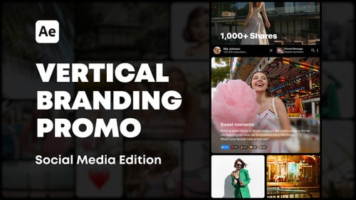 Vertical Social Media Branding Promo