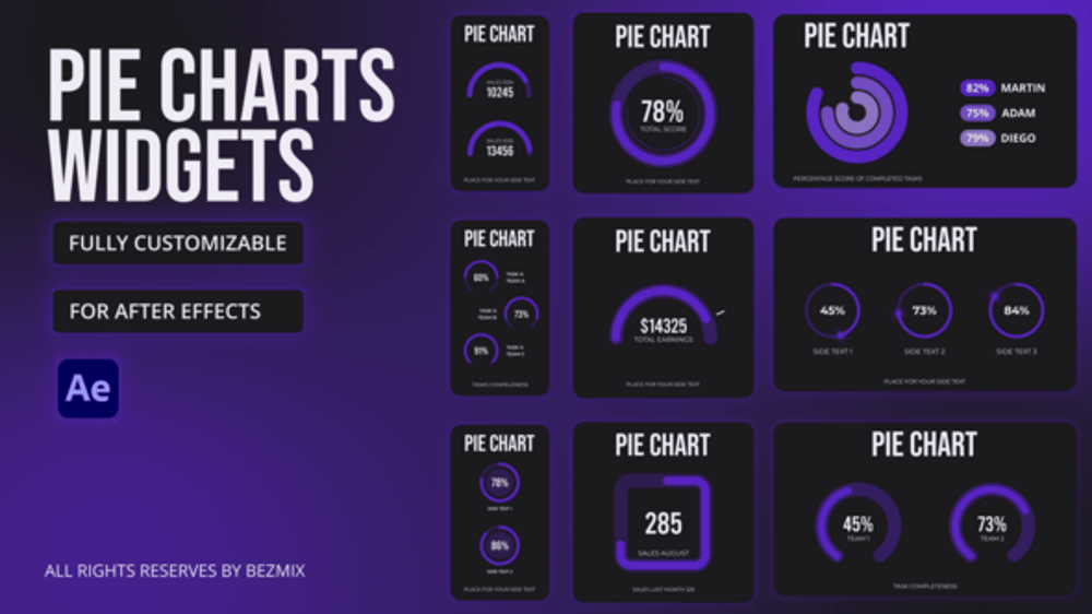 Animated Data Visualization Widgets for Business Presentations ...