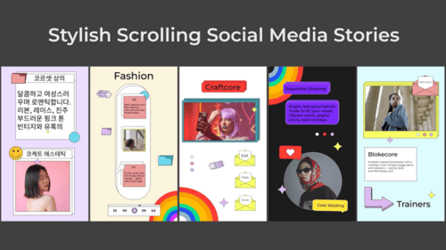 Stylish Scrolling Social Media Stories for Premiere Pro