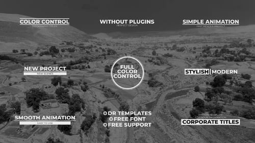 Modern Title Animation DR