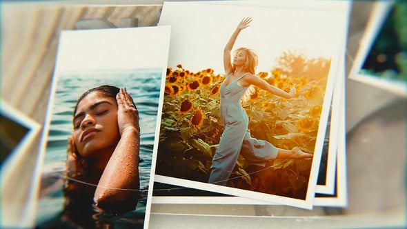 Dynamic Photo Slideshow with Cinematic Film Effects, Video Displays ft ...