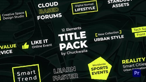 Dynamic Animated Titles for Presentations and Events