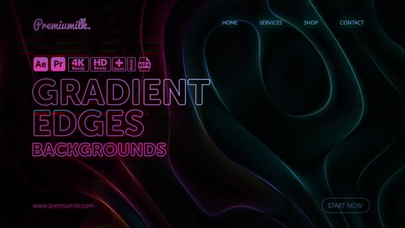 Gradient Edges Backgrounds, Elements ft. smooth background & color ...