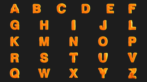 Aquabet Liquid Alphabet for After Effects