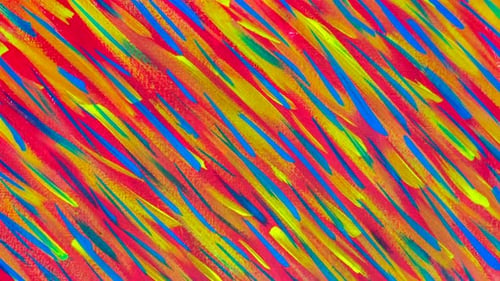 Heller bunter Hintergrund von hellen bunten Linien mit flüssigen Farben