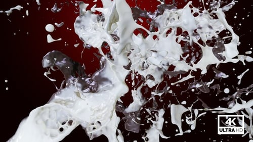 Milk & Chocolate Mixing Jet Stream Splash V1