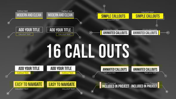 Call Outs, Titles ft. call out text & call out - Envato
