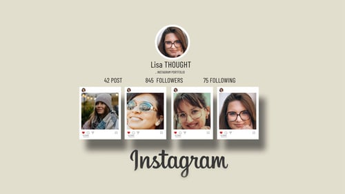Dynamic Instagram Photo Portfolio Display