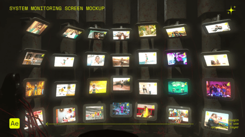 Bildschirmmodell für die Systemüberwachung