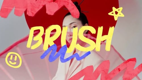 Brush Typogtaphy and Elements