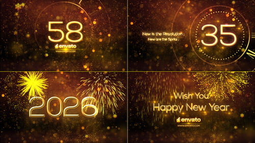 New Year Countdown 2026