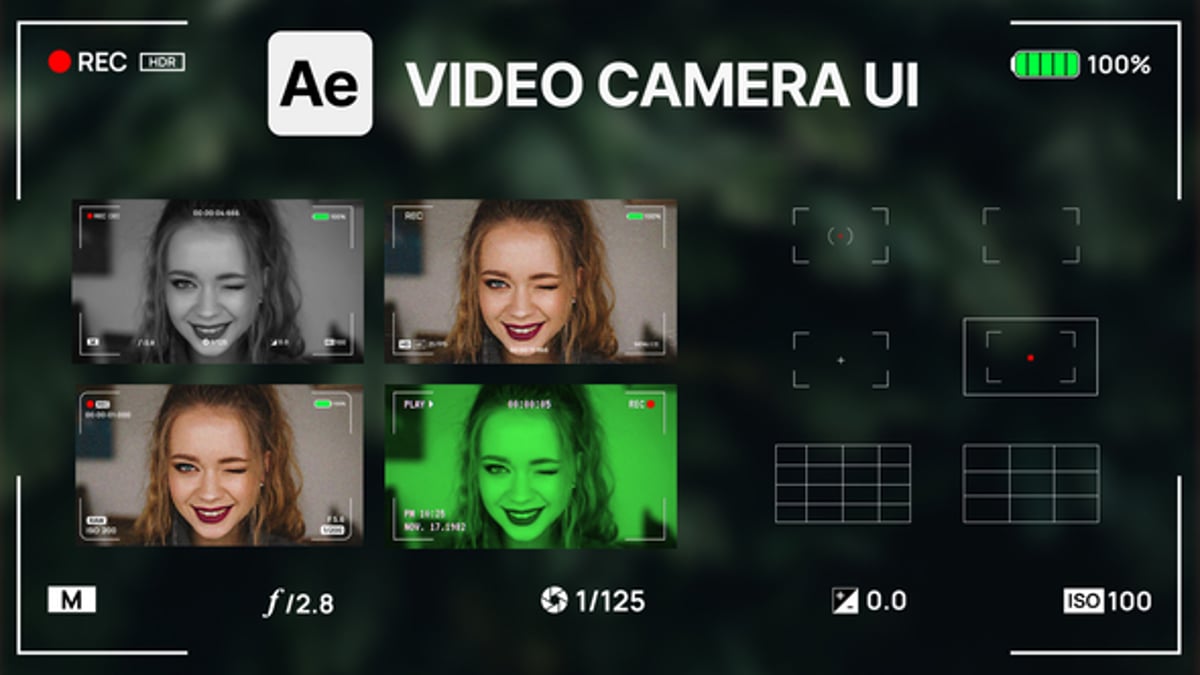 Camera Recording Screen Overlays, Elements ft. cctv overlay & camera ...