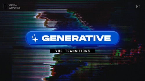 Dynamic VHS Glitch Transitions for Vertical Video in Premiere Pro