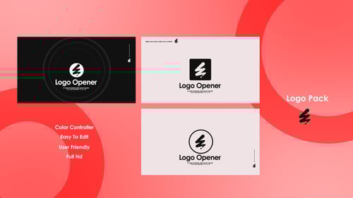 Minimal Logo Opener Pack - Fast Logo Reveals