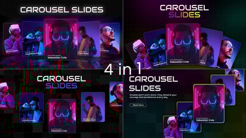 Carousel Slides Animation Pack